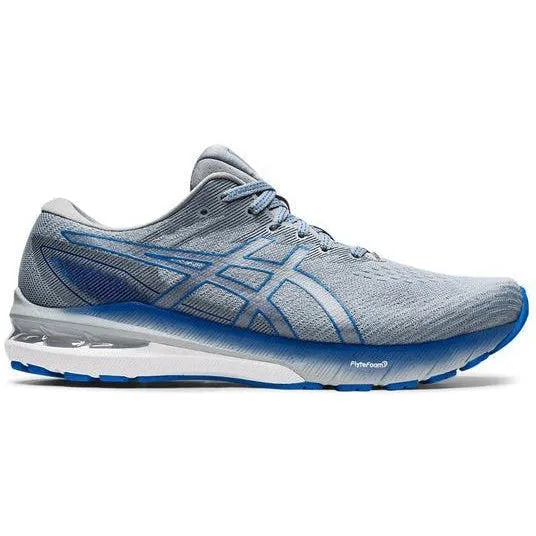 Men's Asics GT-2000 10, Sheet Rock/Electric Blue, 11 D Medium