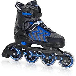 Nattork Adjustable Inline Skates - Blue