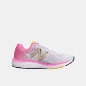 New Balance 680 Women Running Shoes Grey/Pink