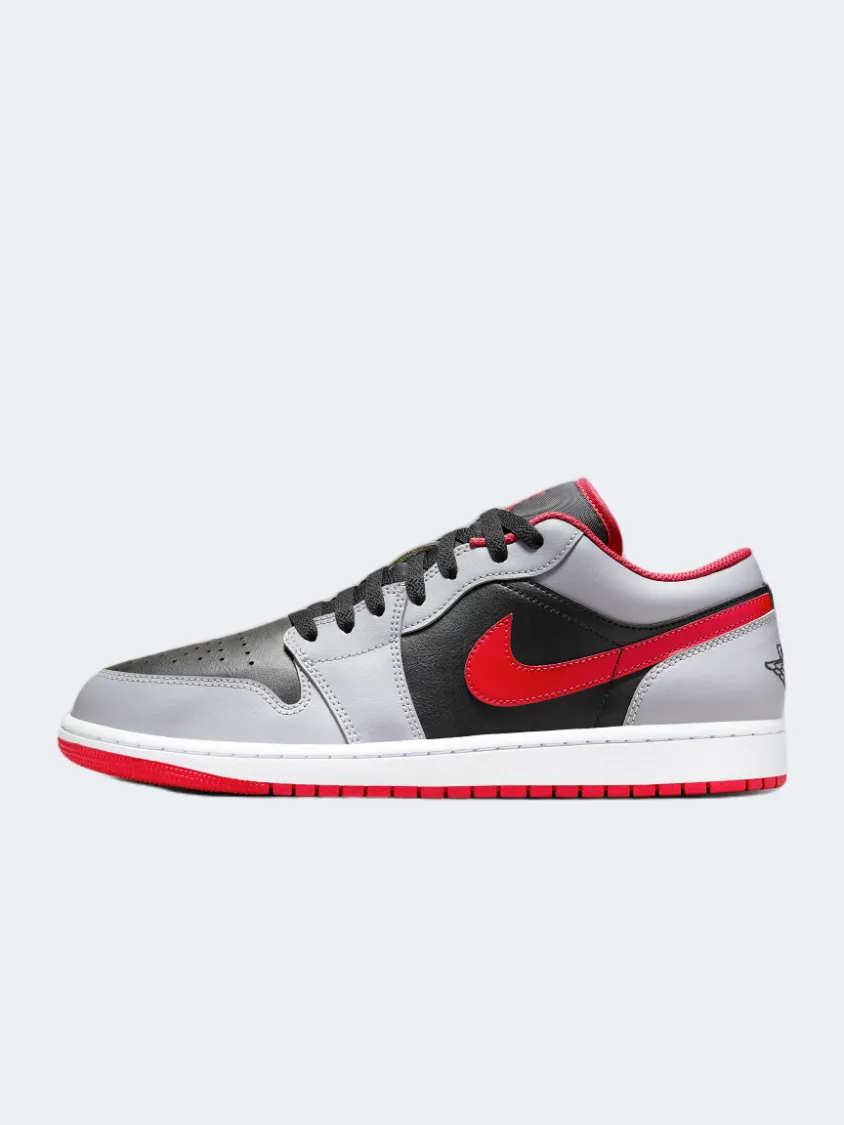 Nike Air Jordan 1 Men Lifestyle Shoes Black/Red/Grey/White