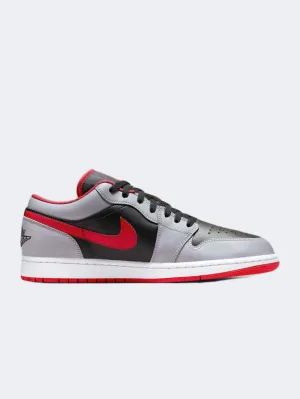 Nike Air Jordan 1 Men Lifestyle Shoes Black/Red/Grey/White