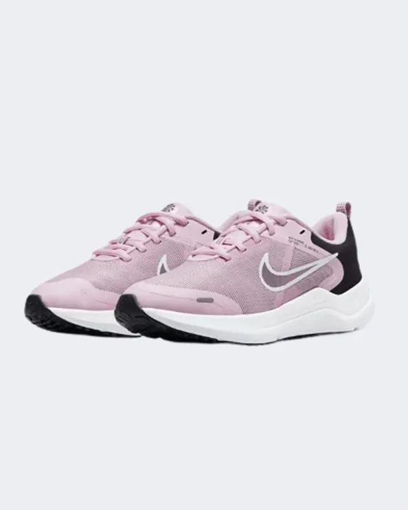 Nike Downshifter 12 Gs-Girls Running Shoes Pink/Black Dm4194-600