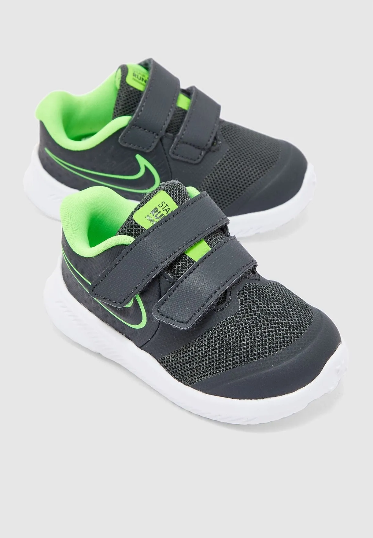 Nike Footwear Shoes At1803-004 Nike Star Runner 2 (Tdv) RUNNING INFANT Black and Green