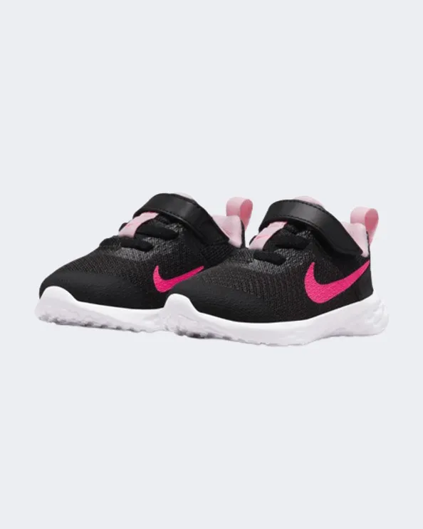 Nike Revolution 6 Infant-Boys Running Shoes Black/Pink Dd1094-007