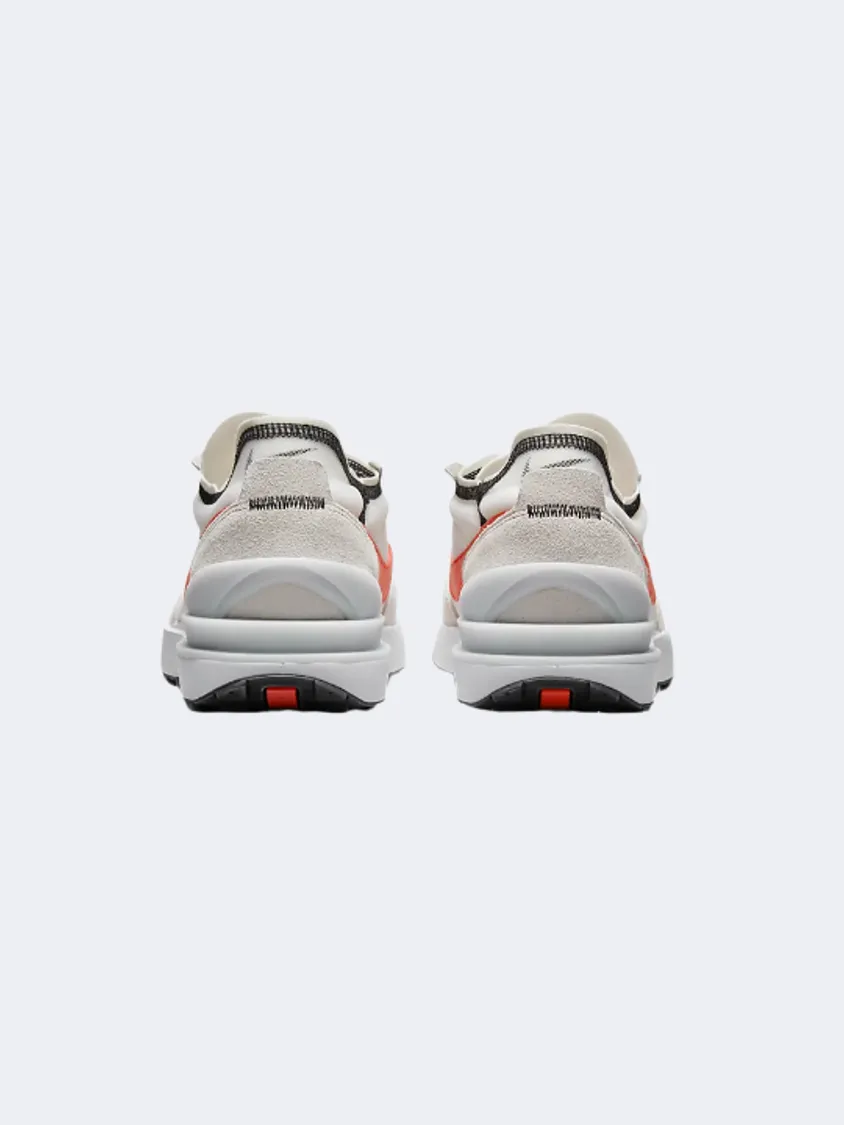 Nike Waffle One Men Lifestyle Shoes White/Orange