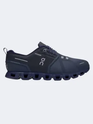 On Cloud 5 Waterproof Men Lifestyle Shoes Navy/Ink