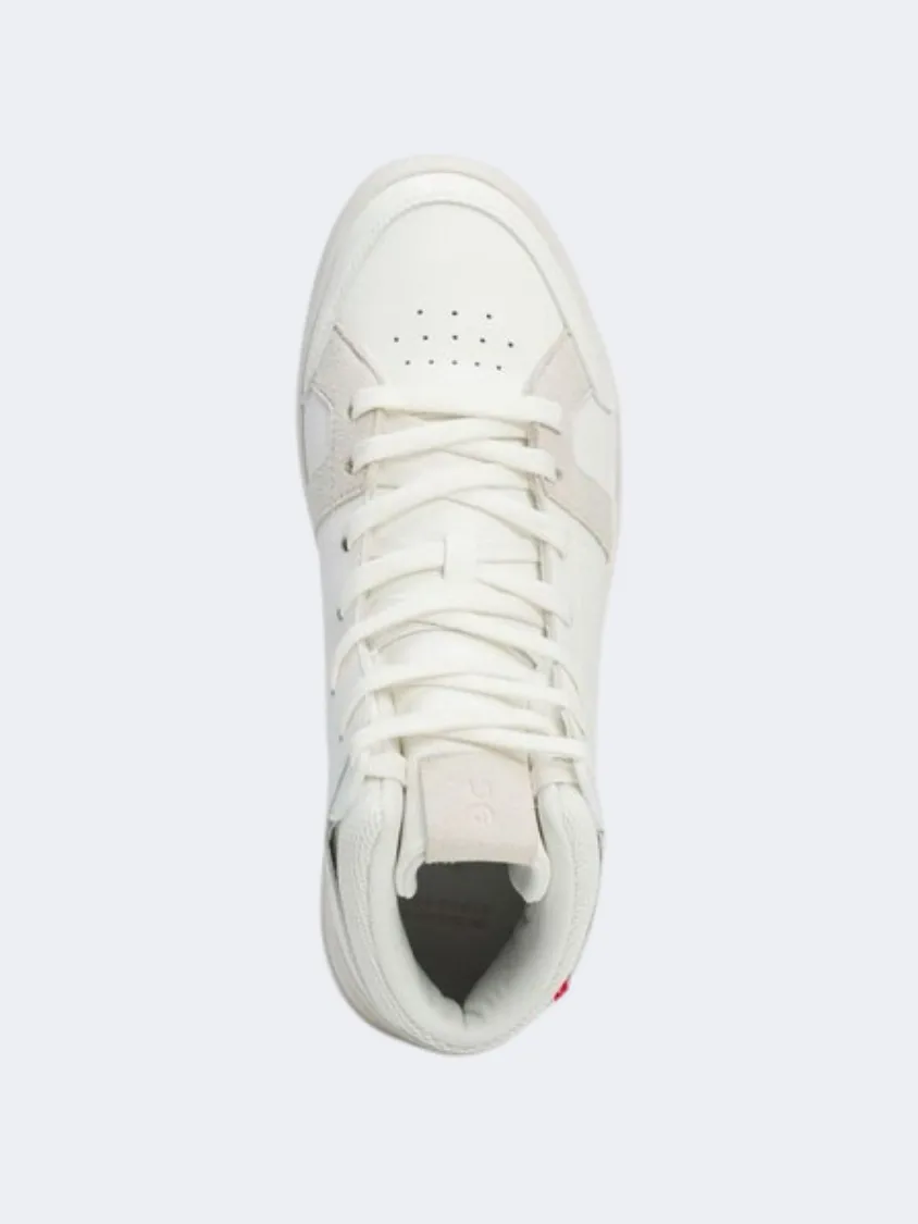 On The Roger Clubhouse 2 Women Tennis Shoes White/Sand