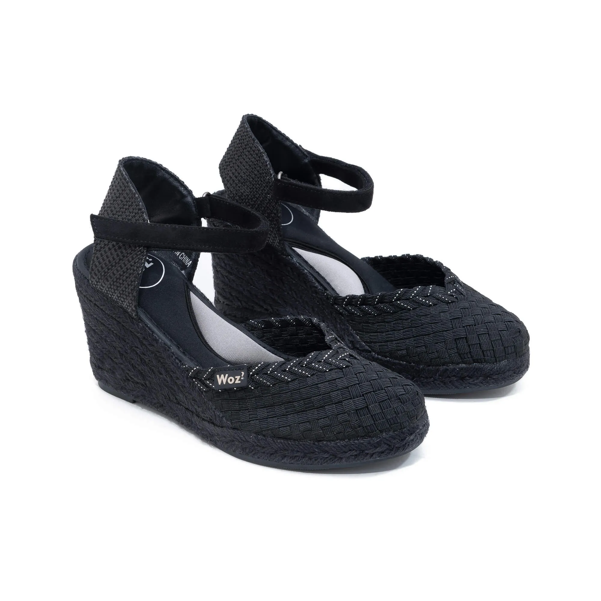 Pisa Black Espadrille