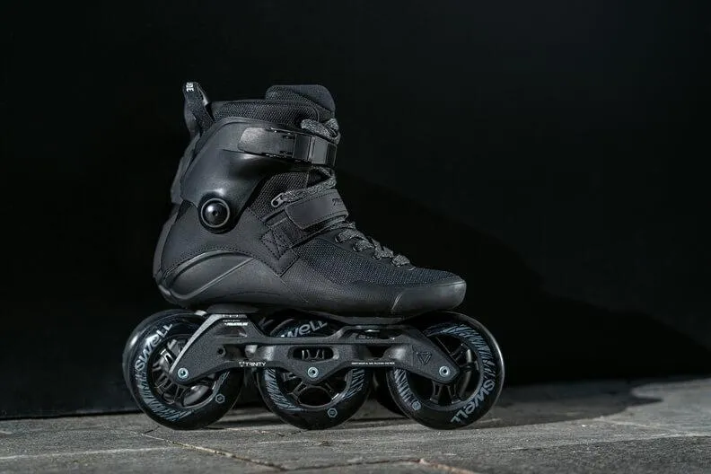 🔥Powerslide Swell Triple Black 110 Trinity Skates