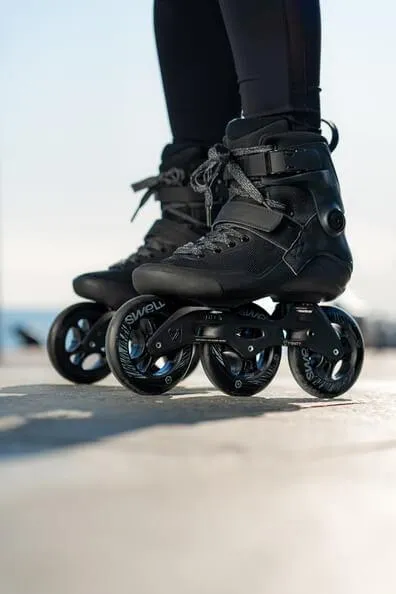 🔥Powerslide Swell Triple Black 110 Trinity Skates