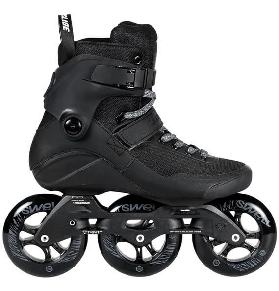 🔥Powerslide Swell Triple Black 110 Trinity Skates