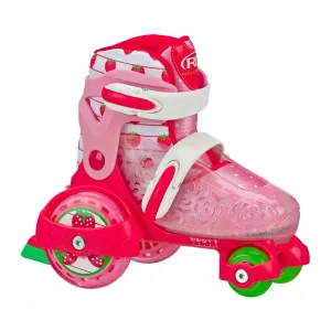 RDS Fun Roll Adjustable Skates - Strawberry