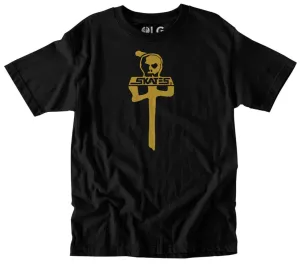 RDS x Skull Skates Tee, Black Tarsands