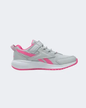 Reebok Road Supreme 3 Ps-Girls Running Shoes Grey/Pink Gx3996