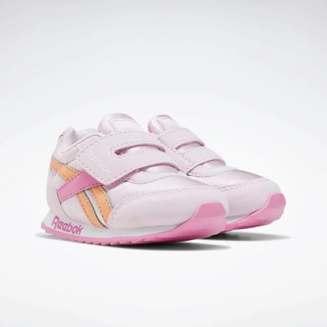 Reebok Royal Classic Jogger 2.0  Infant-Girls Running Shoes Pink And Orange Ef3752