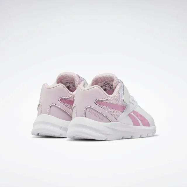 Reebok Rush Runner 2.0 Infant-Girls Running Shoes Pink And White