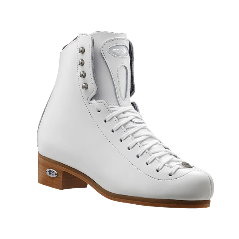 Riedell 23 Stride, Figure Skates Boots, White or Black, Youth Size