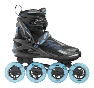 Roces Helium II W Tif Inline Skates Complete - Black/Azure