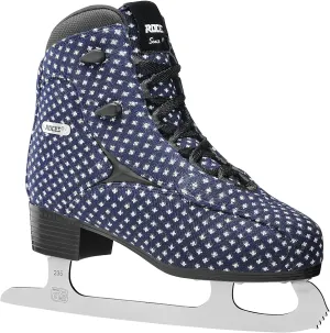 ROCES Womens Wooly Figure Skate Blue/White - Size 6.5 Only - Sale