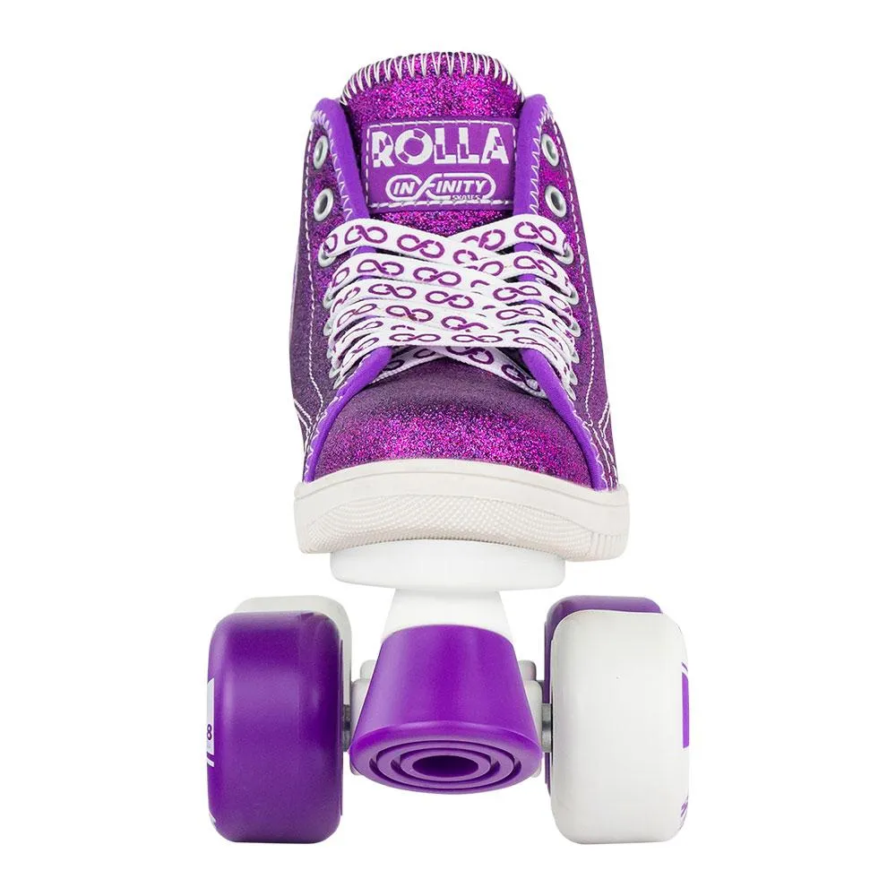 ROLLA Purple Glitter - Roller Skates by infinity