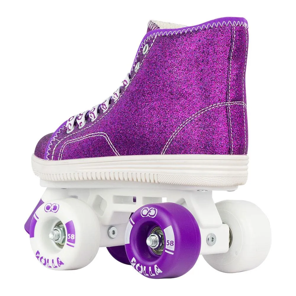 ROLLA Purple Glitter - Roller Skates by infinity