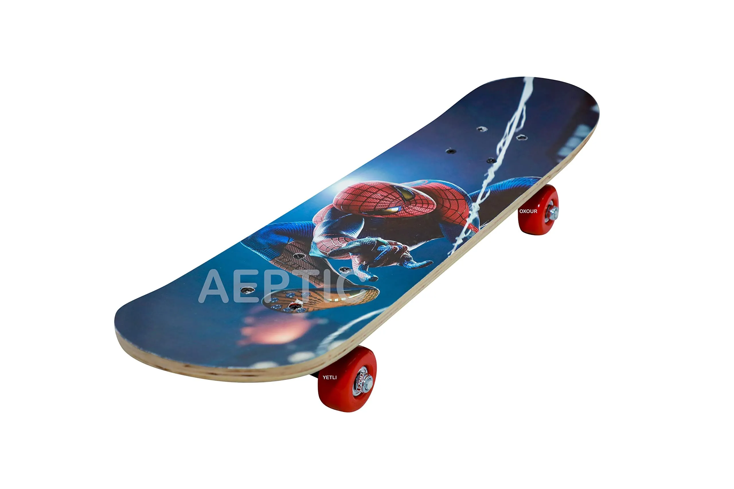 Sell pluse Skateboard 23"X 6" Complete Skateboard, Double Kick Concave Skate Board 7 Layer Plywood Deck Standard Skateboards For Kids Boys Girls Beginners Teens Adult-Frozerr