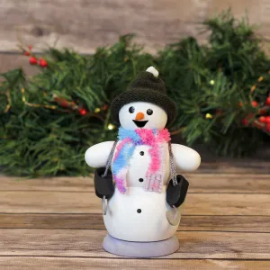 Smoker - Snowman with Ice Skate