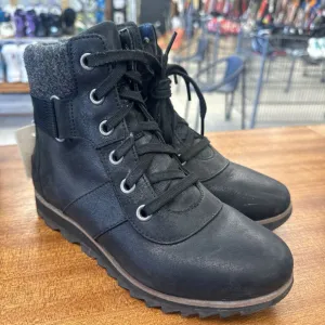 Sorel - Women's Lace-Up Boots - MSRP comp $170: Black-women-W6.5