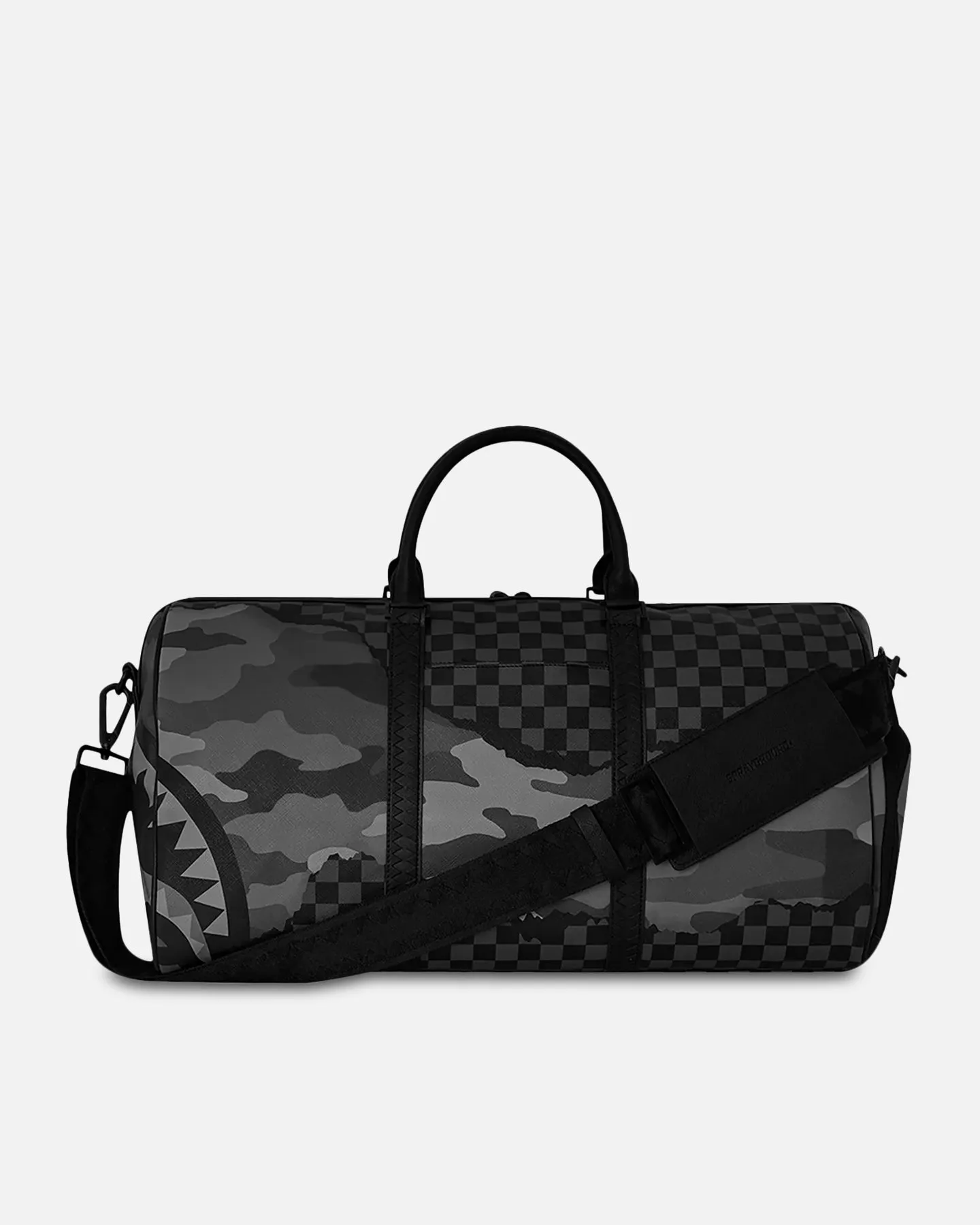 Sprayground Split Up Camo Tear Large Duffle Bag Multi