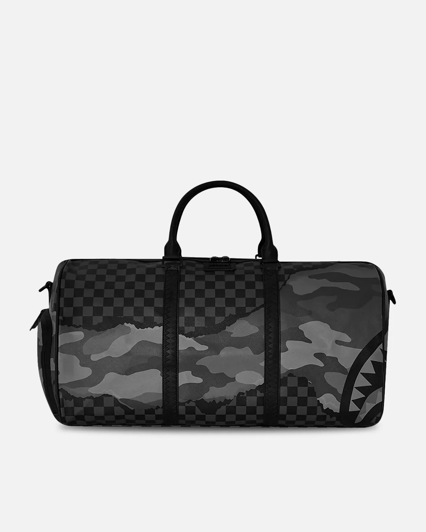 Sprayground Split Up Camo Tear Large Duffle Bag Multi