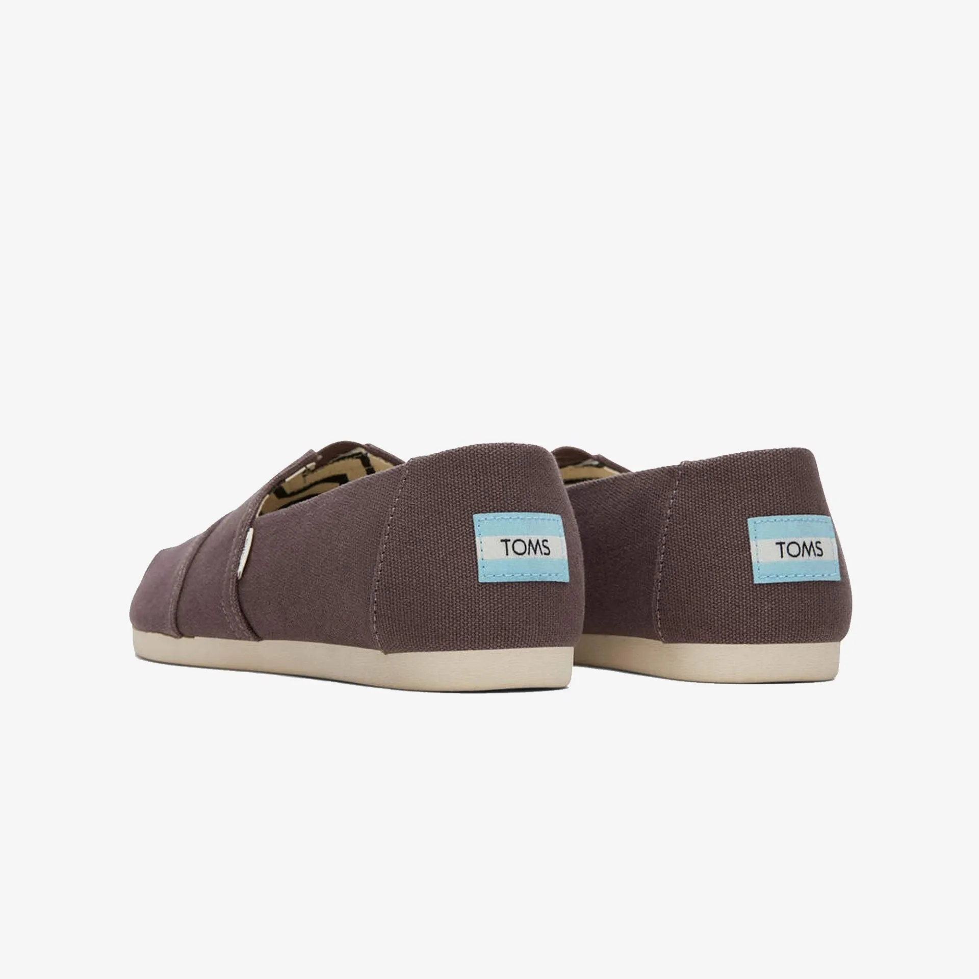 Toms | WMN'S ALPARGATA RECYCLED COTTON CANVAS  { ASH GREY / BLUISH