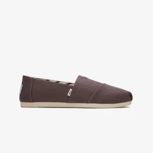 Toms | WMN'S ALPARGATA RECYCLED COTTON CANVAS  { ASH GREY / BLUISH