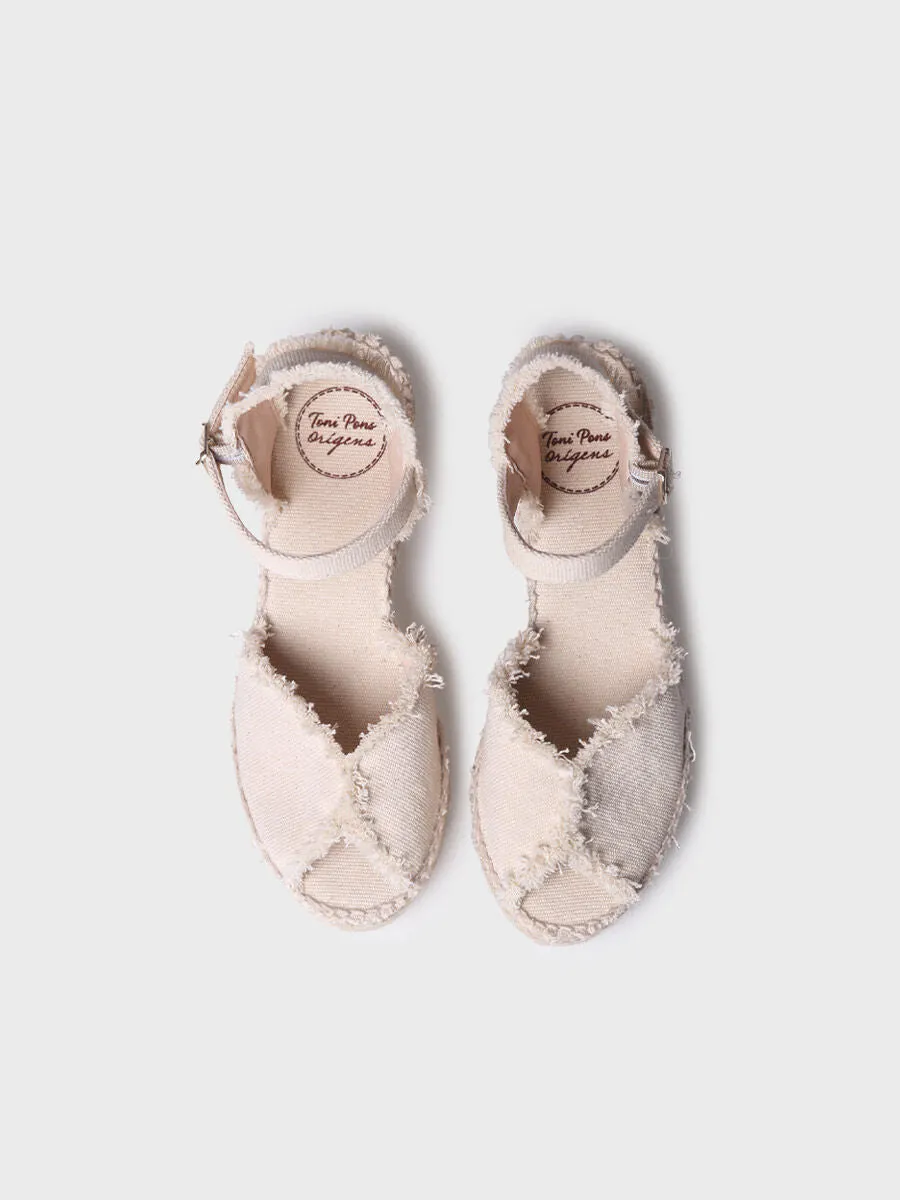 TONI PONS | ESPADRILLES MUJER | ISAURA CRU | BEIGE