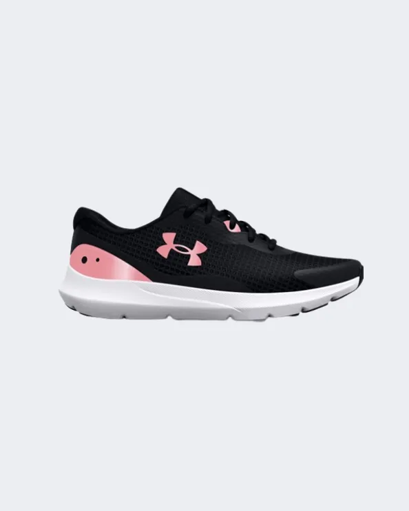 Under Armour Surge 3 Women Running Shoes Black/Rose