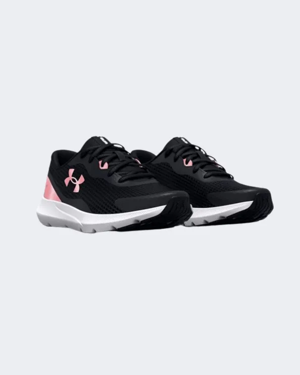 Under Armour Surge 3 Women Running Shoes Black/Rose