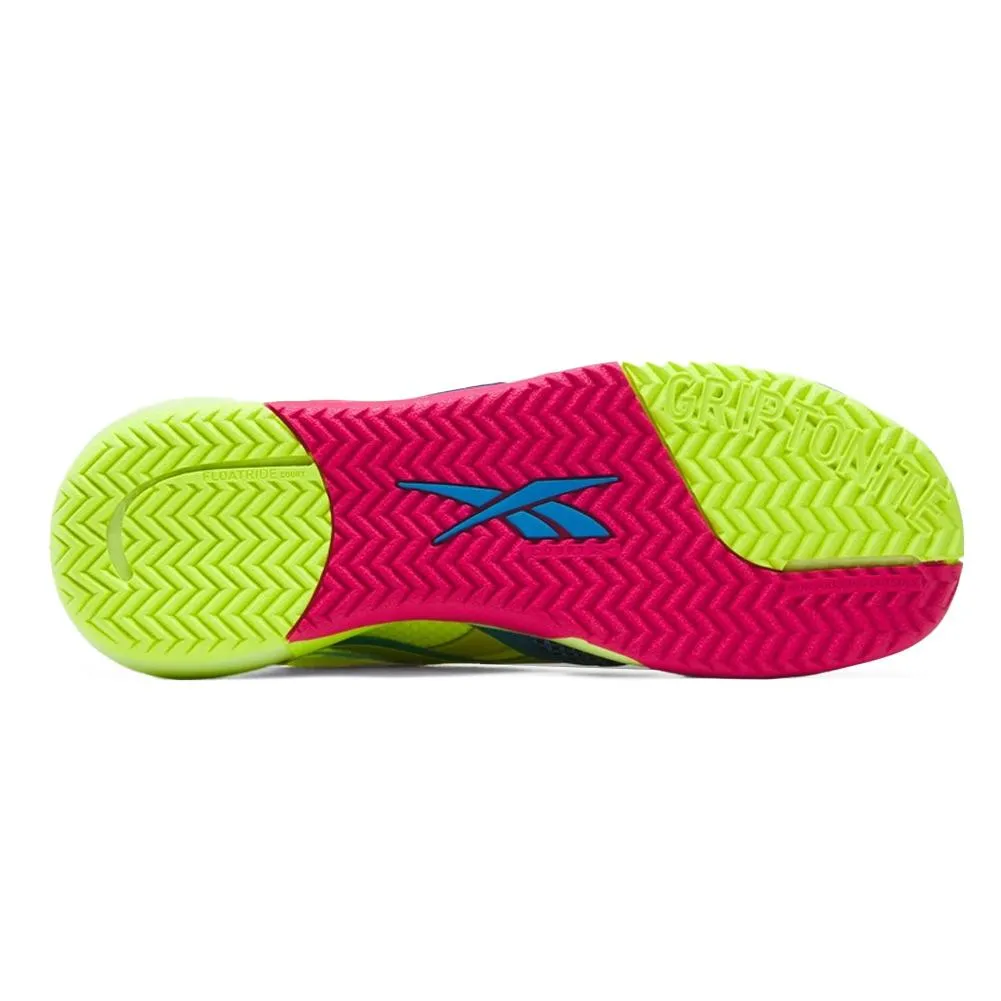 Unisex Nano Court Shoes Digital Lime and Aqua