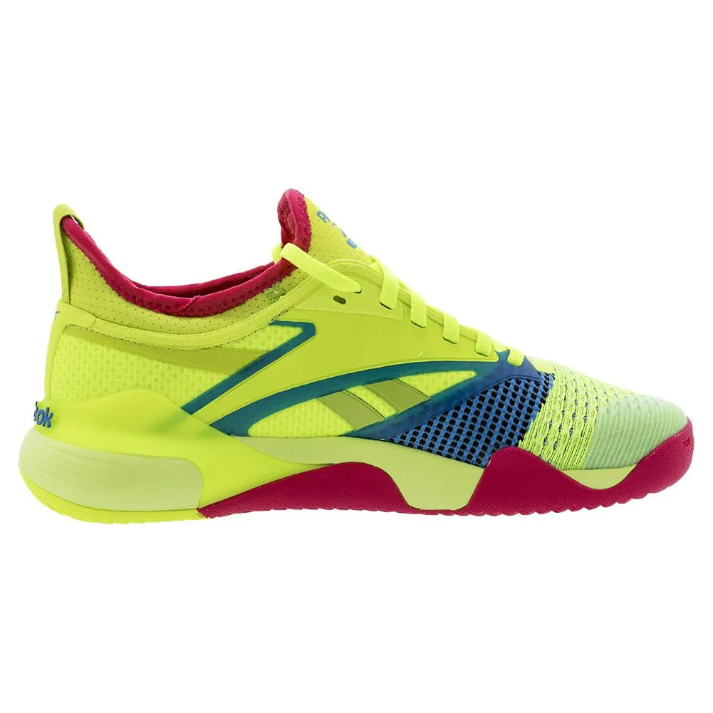 Unisex Nano Court Shoes Digital Lime and Aqua