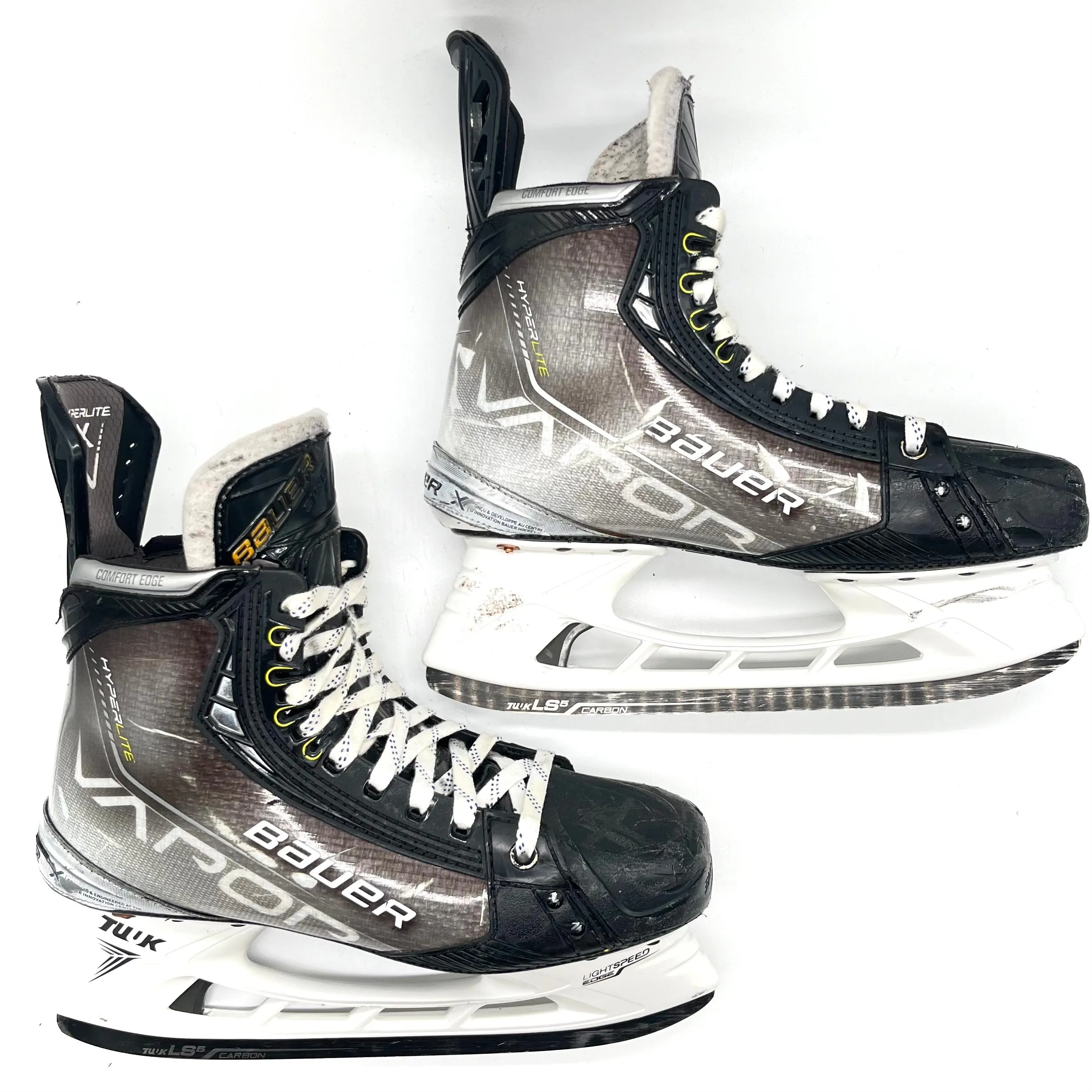 Used - Bauer Vapor Hyperlite pro Stock Skates - Size 9.5D (2)