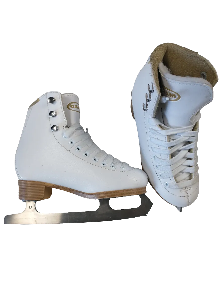 used GAM size 1 figure skates