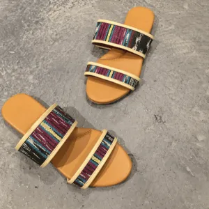 Vivian Two Strap Slide