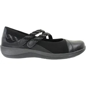 Women's Aetrex Annie Black Leather