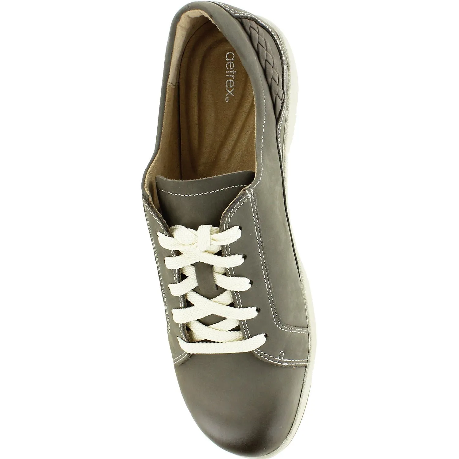 Women's Aetrex Dana Warm Grey Leather