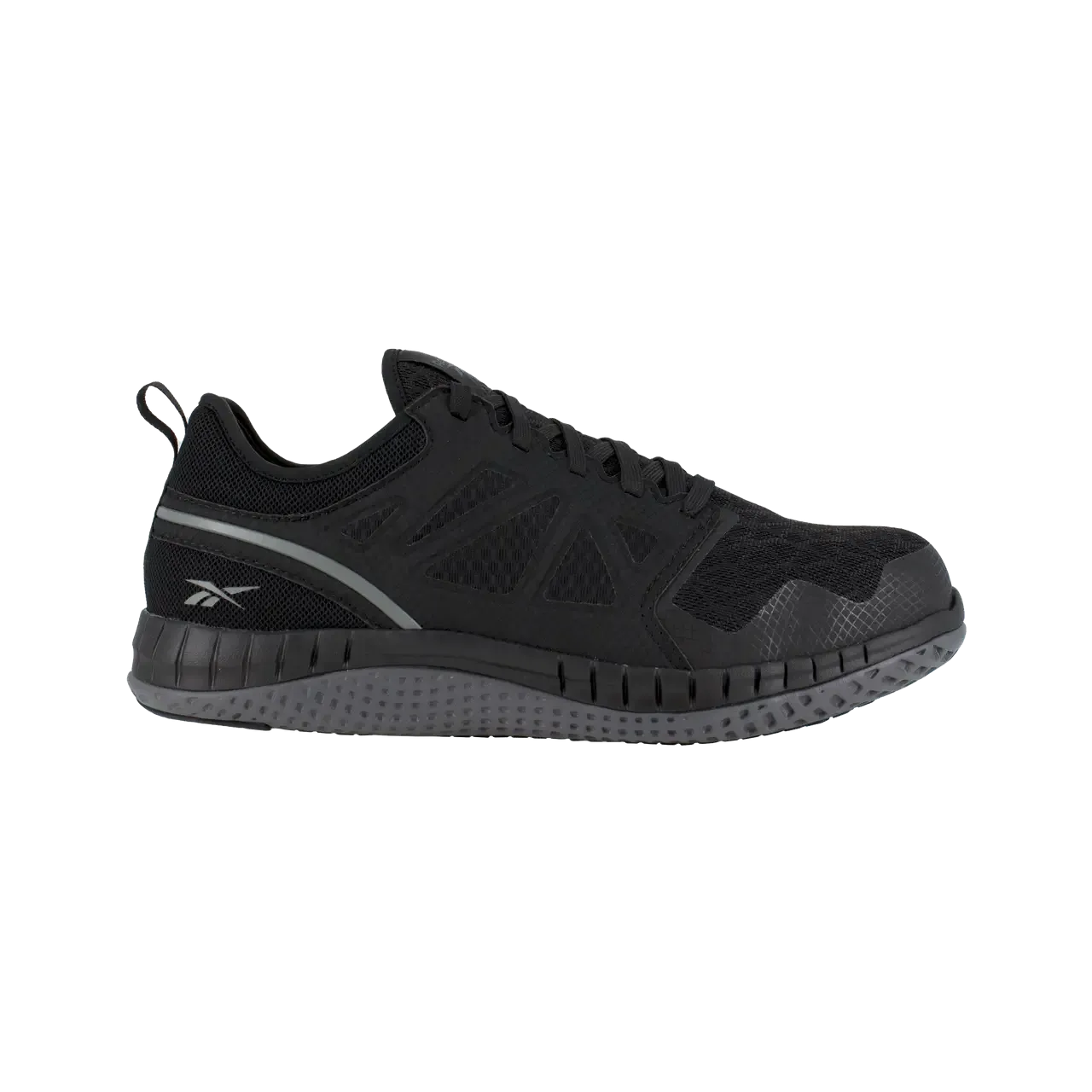 Women's Zprint Steel-Toe Athletic Work Shoe Black/Dark Gray