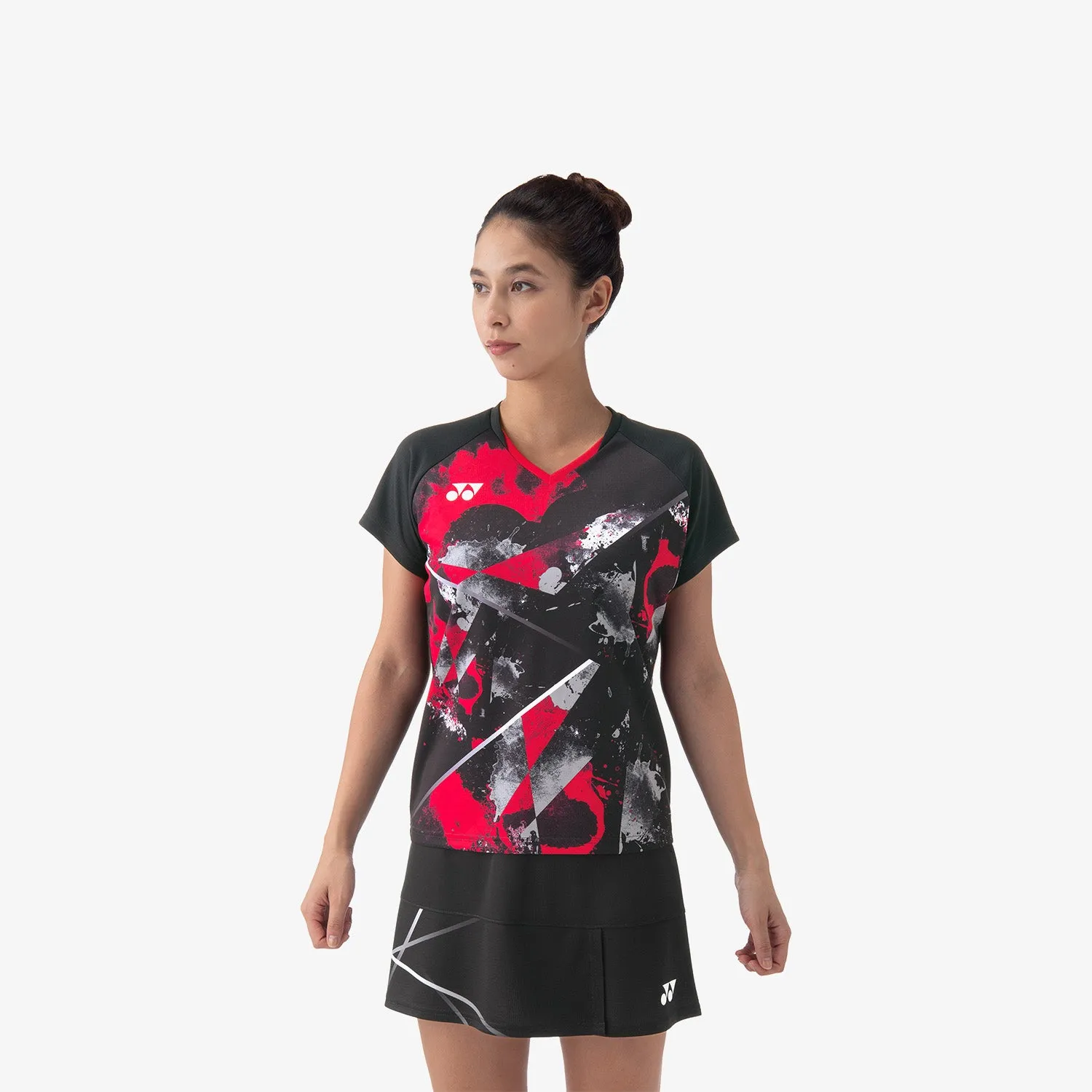 Yonex Women's Crew Neck Tournament Shirt 20771BK (Black)